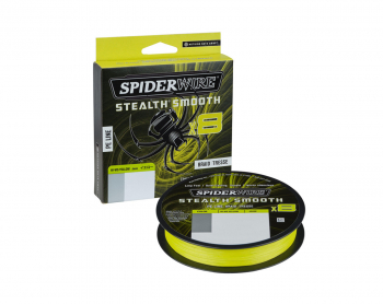 SpiderWire Stealth Smooth 8 Hi-Vis Yellow